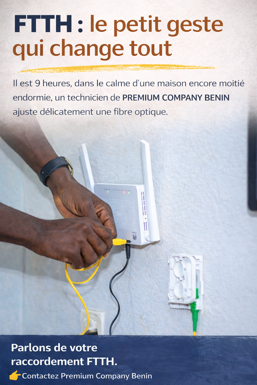 FTTH : ce moment précis où la connexion devient fiable