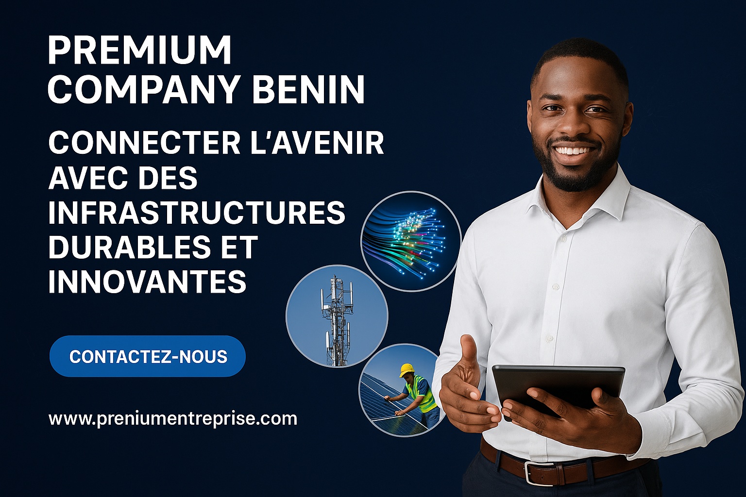 Premium Company Bénin , Connecter l’avenir avec des infrastructures durables et innovantes